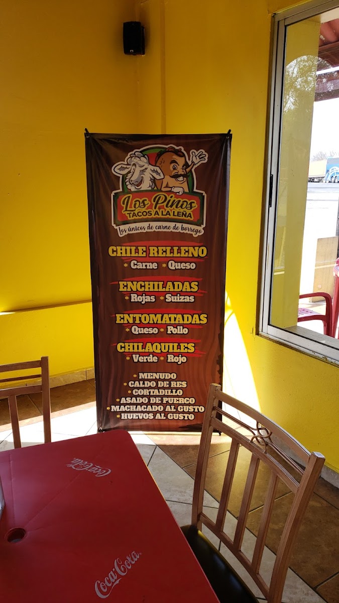 Los Pinos Menu - Image 1
